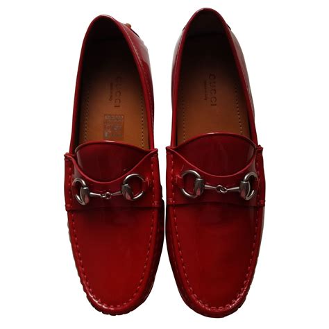 mocassin gucci rouge homme
